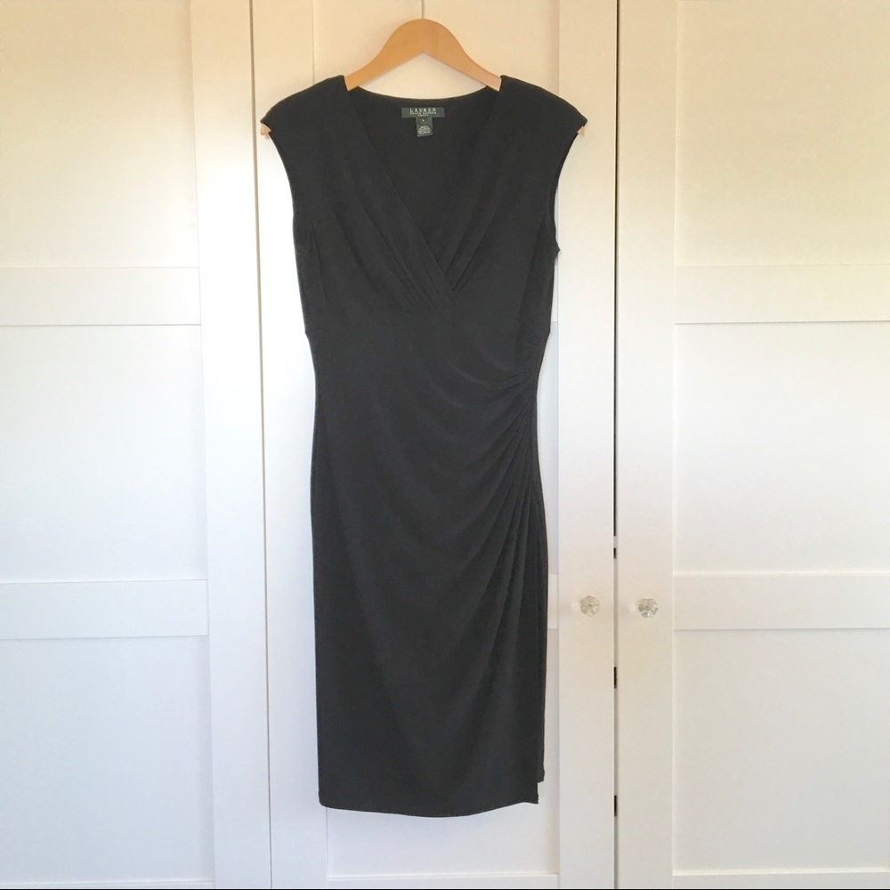 Lauren by Ralph Lauren Perfect LBD size 6 Like New